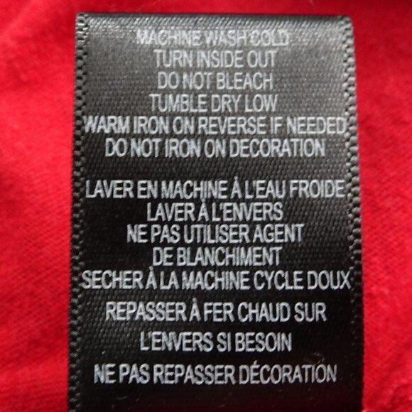 NCAA Ohio State Buckeyes Brutus Red L/S Shirt Size Small - Picture 5 of 6